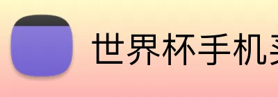 世界杯手机买球 Logo